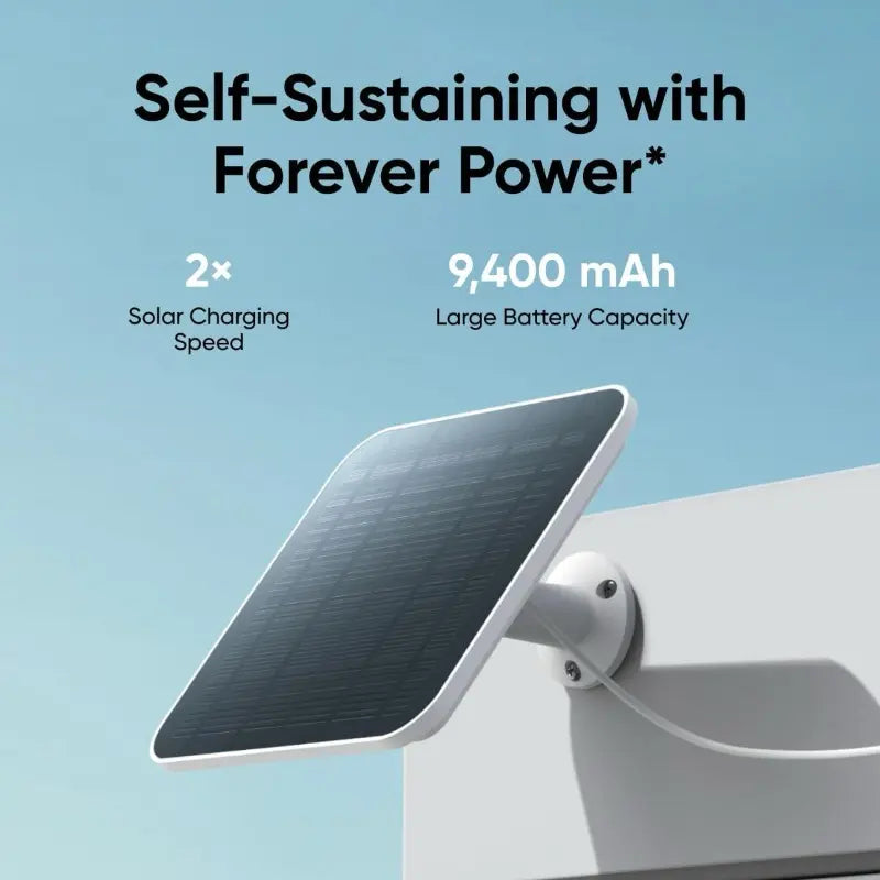 Wireless 2K Outdoor Solar Security Camera
