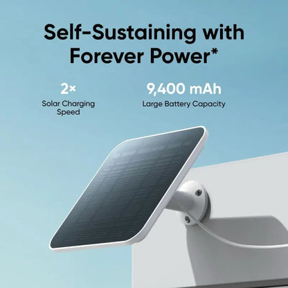Wireless 2K Outdoor Solar Security Camera